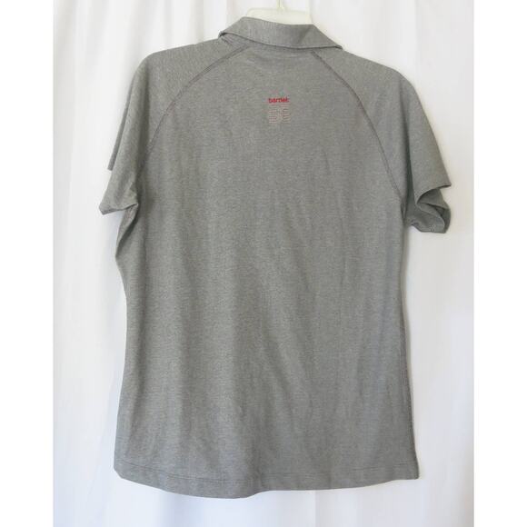 BARNET Spartanburg SC *NWT* Polo Uniform Shirt Size L Short Sleeve Gray/Black - Picture 5 of 5